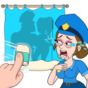 DOP Prank Police: Apagar Jogo Icon