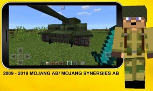 Addon War Tank for Minecraft screenshot 2