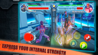 Çelik Street Fighter 🤖 Robot mücadele oyunu screenshot 2