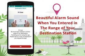 Destination Alarm screenshot 1