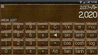 SCalc Wood Theme screenshot 3
