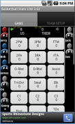 Basketball Stats Lite screenshot 2