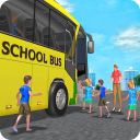 Offroad School Bus Drive Games Icon