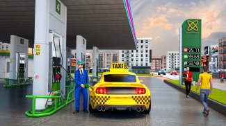 Grand taxi simulator: juego de taxi moderno 2020 screenshot 3
