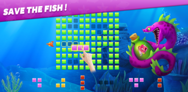 Block Puzzle Undersea Aquarium screenshot 8