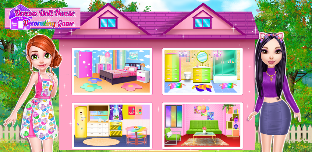 Download Dream Doll House Decorating android on PC