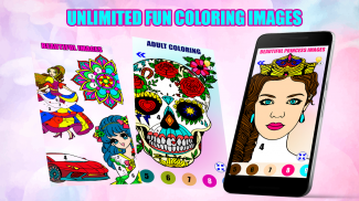 Skull Color by number Offline APK para Android - Download