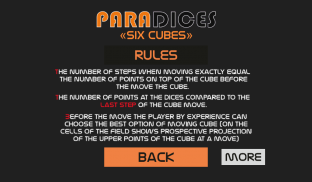 ParaDices "Six Cubes" screenshot 3