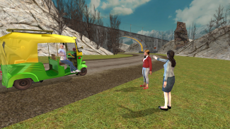 Tuk Tuk Auto Rickshaw Games 3D screenshot 9