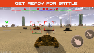 Tank Combat：Offline Battlezone screenshot 0