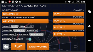 GoDart Electronic Dart Board screenshot 1