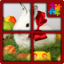 Lapin et Oeufs de Puzzles Icon