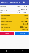 Electric Cost Bill Calculator screenshot 3