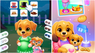 newborn babyshower - dog game screenshot 1