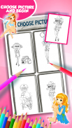 Fashion Girl Coloring Book screenshot 2