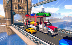 Car Transporter Truck Games 3D screenshot 3