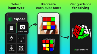 Cube Cipher - Cube Solver screenshot 1
