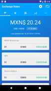 Dollar to Peso Exchange Rates screenshot 2