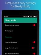 Shady Notify (Material Notification styles) screenshot 3