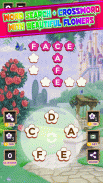 Flower crossword puzzle games screenshot 0