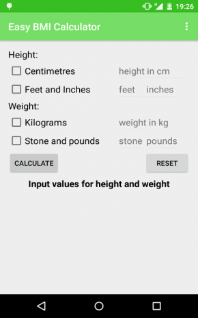 Bmi Calculator 1 0 Download Apk For Android Aptoide
