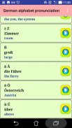 German alphabet pronunciation screenshot 4