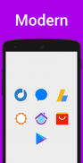 Minimal Geometric - Icon Pack screenshot 2