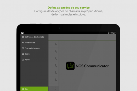 NOS Communicator para Tablet screenshot 5