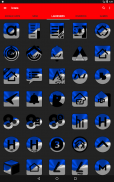 Half Light Blue Icon Pack Free screenshot 11