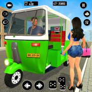 City Tuk Tuk Driver Simulator screenshot 9