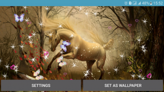 Einhorn Live Wallpaper screenshot 1