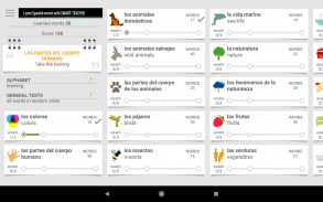 İspanyolca kelimeleri öğrenin ile Smart-Teacher screenshot 10