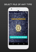 True Shredder -Permanent Mobile Data Deletion Tool screenshot 3