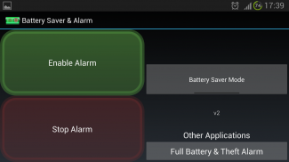 Battery Saver & Alarm screenshot 0