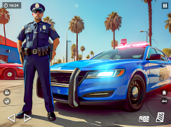 US Police Car Transporter Game screenshot 12