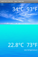 Temperatura del mare screenshot 0
