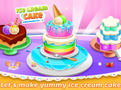 La glace Crème gâteau Fabricant : Dessert Chef screenshot 6