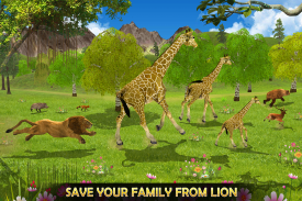 Giraffe Family Life Jungle Sim screenshot 9