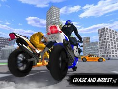 Police Bike - Gangster Chase screenshot 17