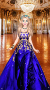 Princess dress up and makeover games: Prom night screenshot 0