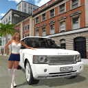 Car Simulator Rover City Driving Icon