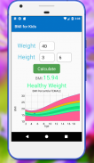 BMI for Kids calculator Percen screenshot 3