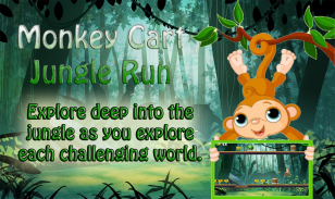 Monkey Cart Jungle Run screenshot 4