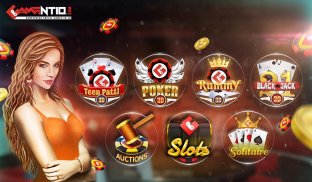 Gamentio 3D: Poker Teenpatti Rummy Slots +More screenshot 15