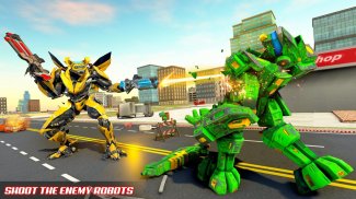 Crazy Robot Car Transform Game screenshot 3