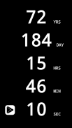 Countdown death app screenshot 0