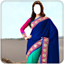 Women Saree Photo Suit Icon