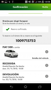 Europcar- Alquiler de coches y furgonetas screenshot 1