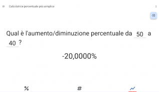 Calcolatrice % più semplice screenshot 6