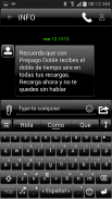 THEME FOR AI TYPE BLACK SENSE screenshot 2